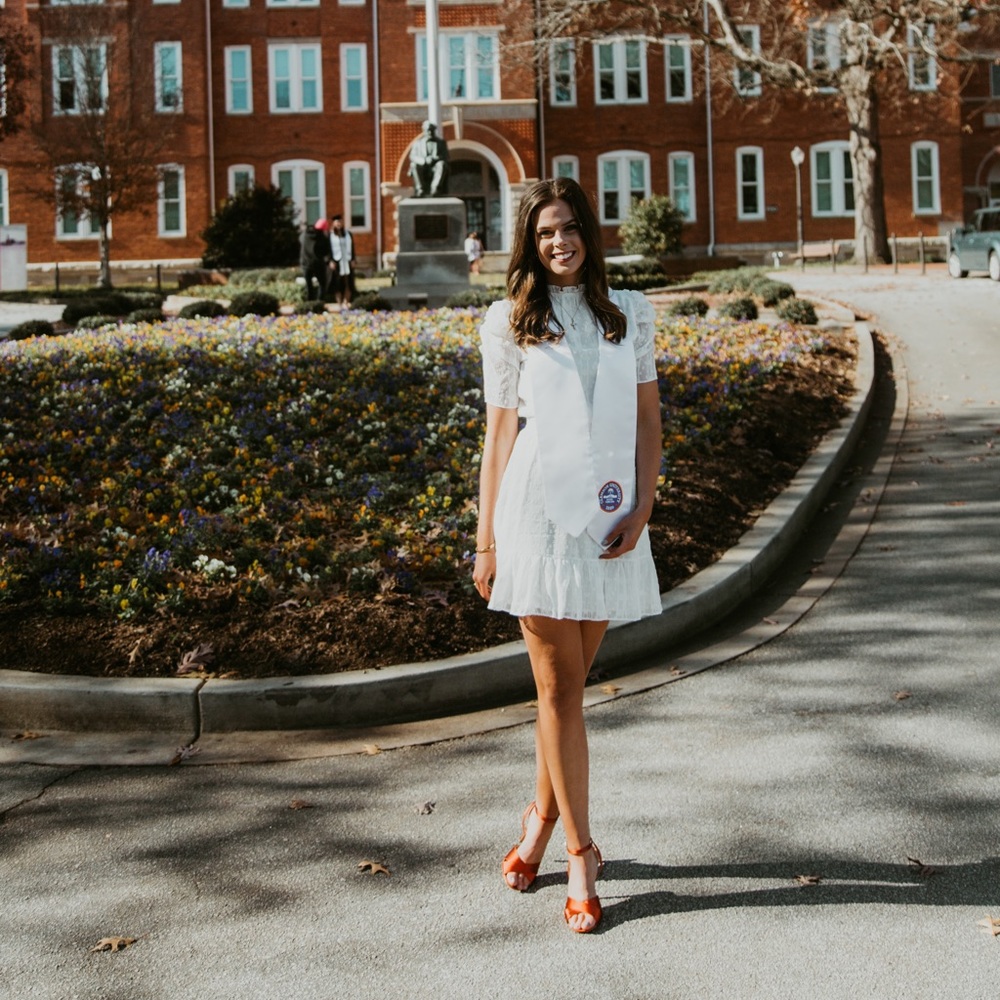 Express White/Silver Dress